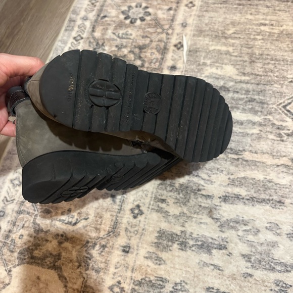 Mephisto leather metallic ankle boots size 6.5 - Picture 3 of 10